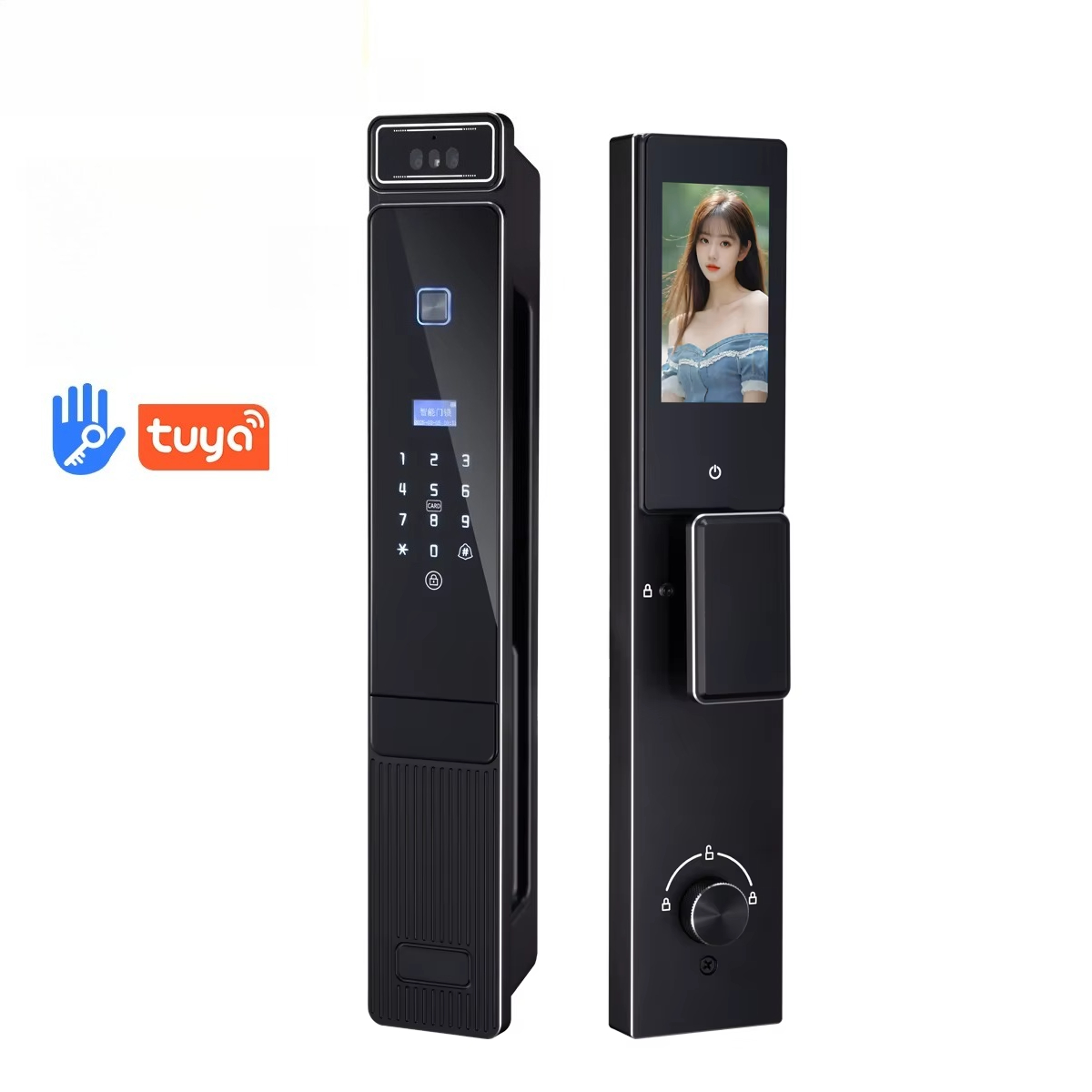 Cameras - 最新版スマートロックA03-U 顔と掌静脈認識HDカメラ付きビジュアルインターホン