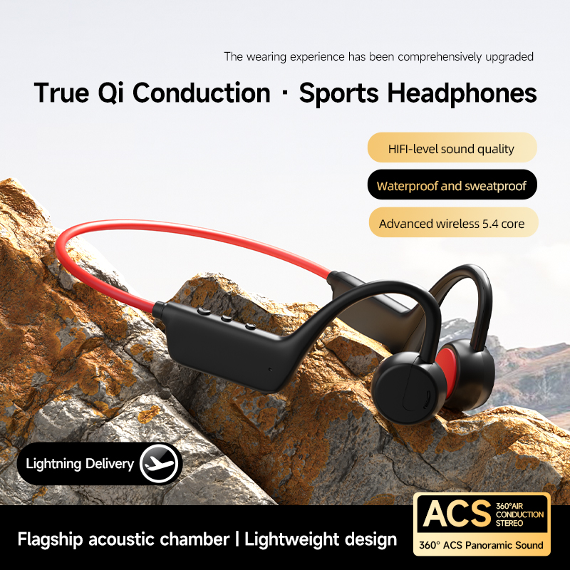 X1Pro ワイヤレススポーツオープンイヤー空気伝導ヘッドホ - Bone Conduction Running Headphones のレビューと価格