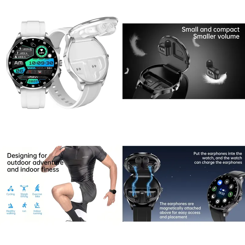OEM AMOLED 1.43インチ スマートウォッチ イヤ - Smartwatches のレビューと価格