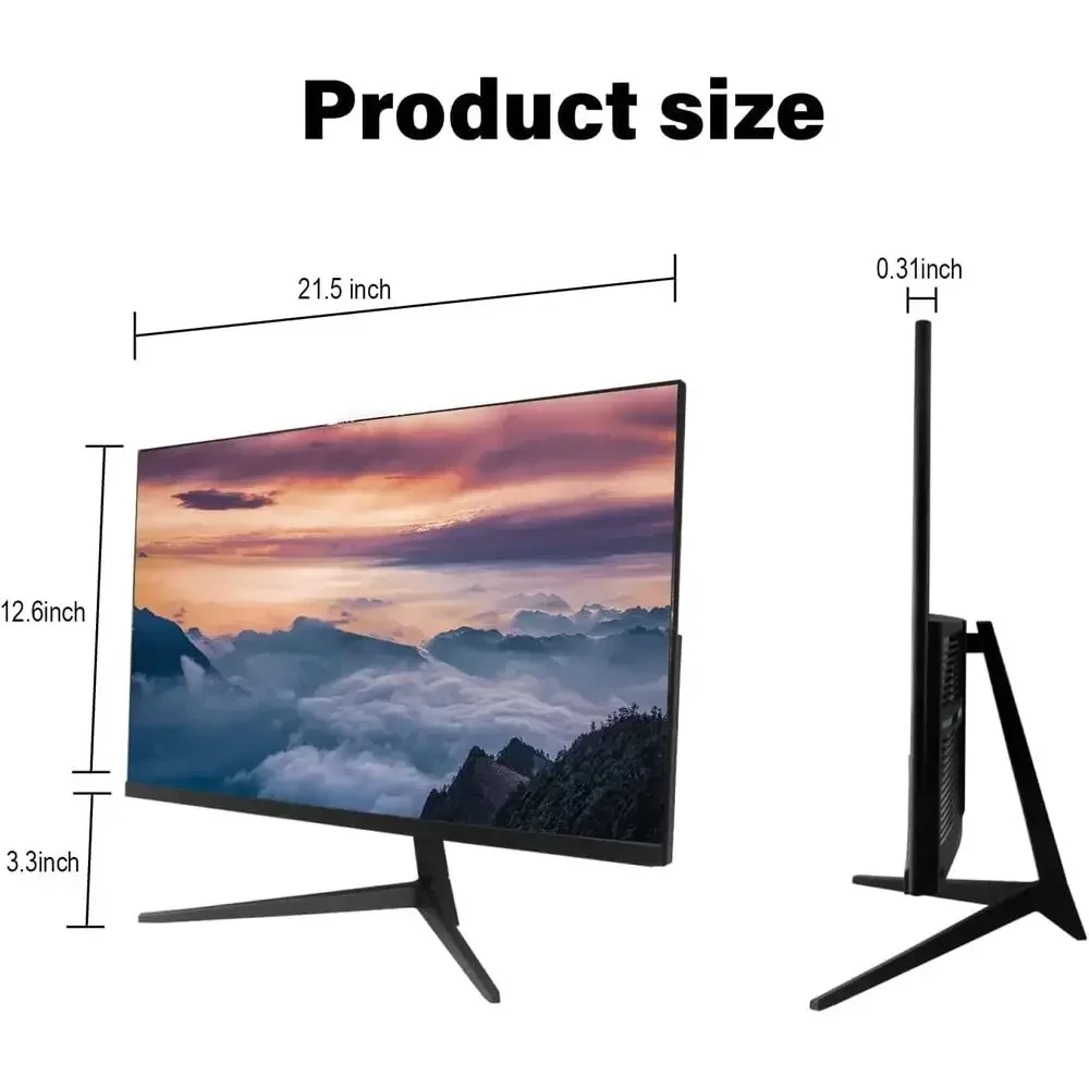 セキュリティカメラモニタースクリーン、22インチ1080P薄 - Cameras のレビューと価格