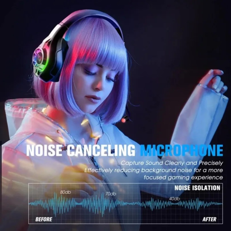 GS400 ウルトラワイヤレス 2.4GHz ゲーミングヘッ - Gaming Headset With Mic Rgb のレビューと価格