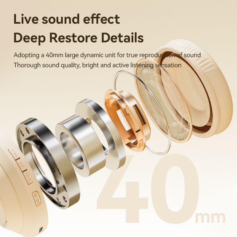 ステレオサラウンドサウンドヘッドセット ワイヤレスBluet - Anc Wireless Over Ear Headphones のレビューと価格