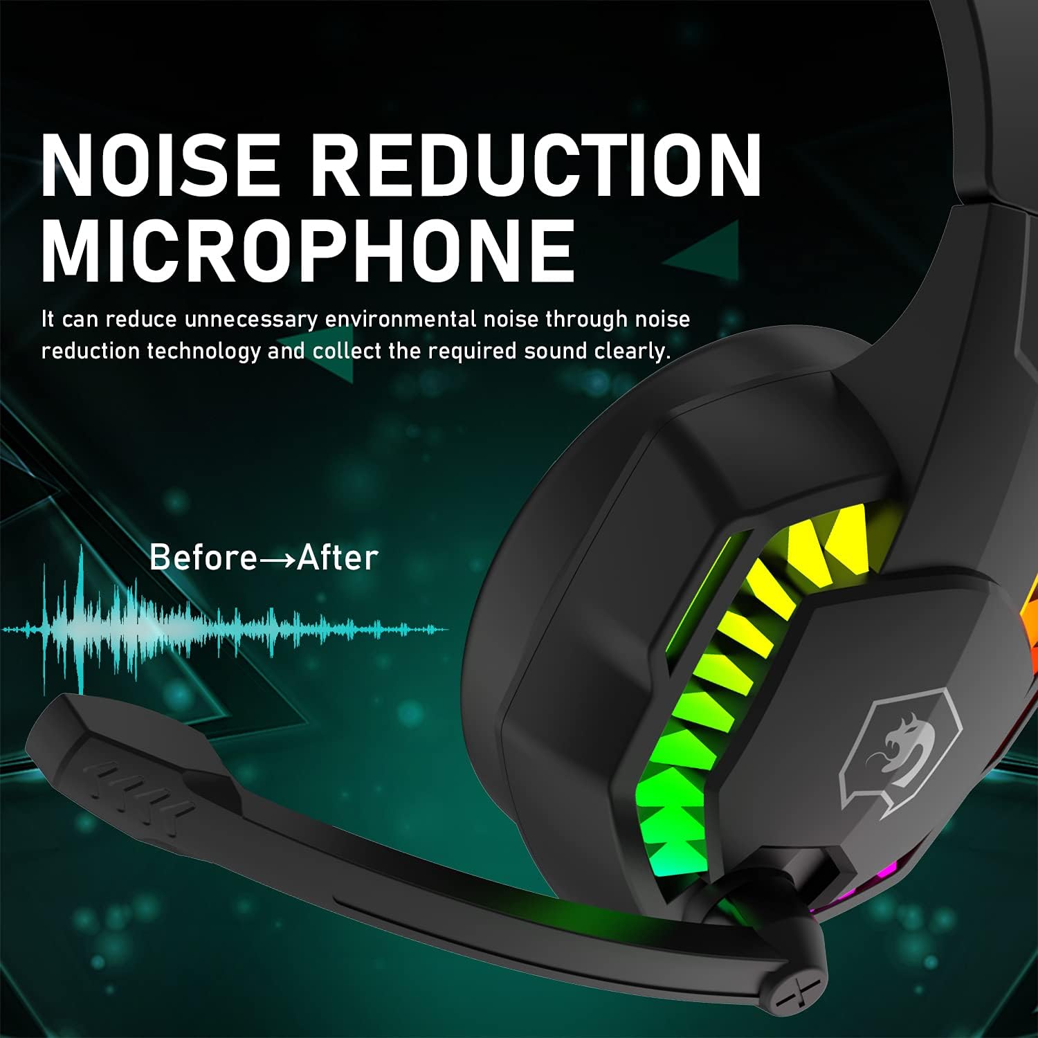 MAMBASNAKE CY907 有線ゲーミングヘッドセット - Gaming Headset With Mic Rgb のレビューと価格