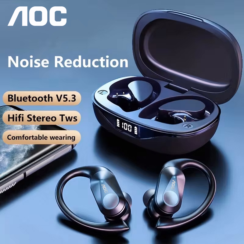 Choice AOC スポーツ ヘッドセット ワイヤレス B - Headphones のレビューと価格
