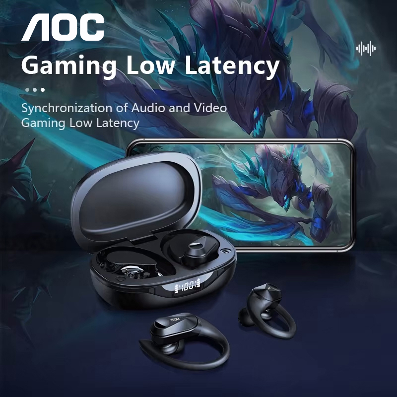 Choice AOC スポーツ ヘッドセット ワイヤレス B - Headphones のレビューと価格
