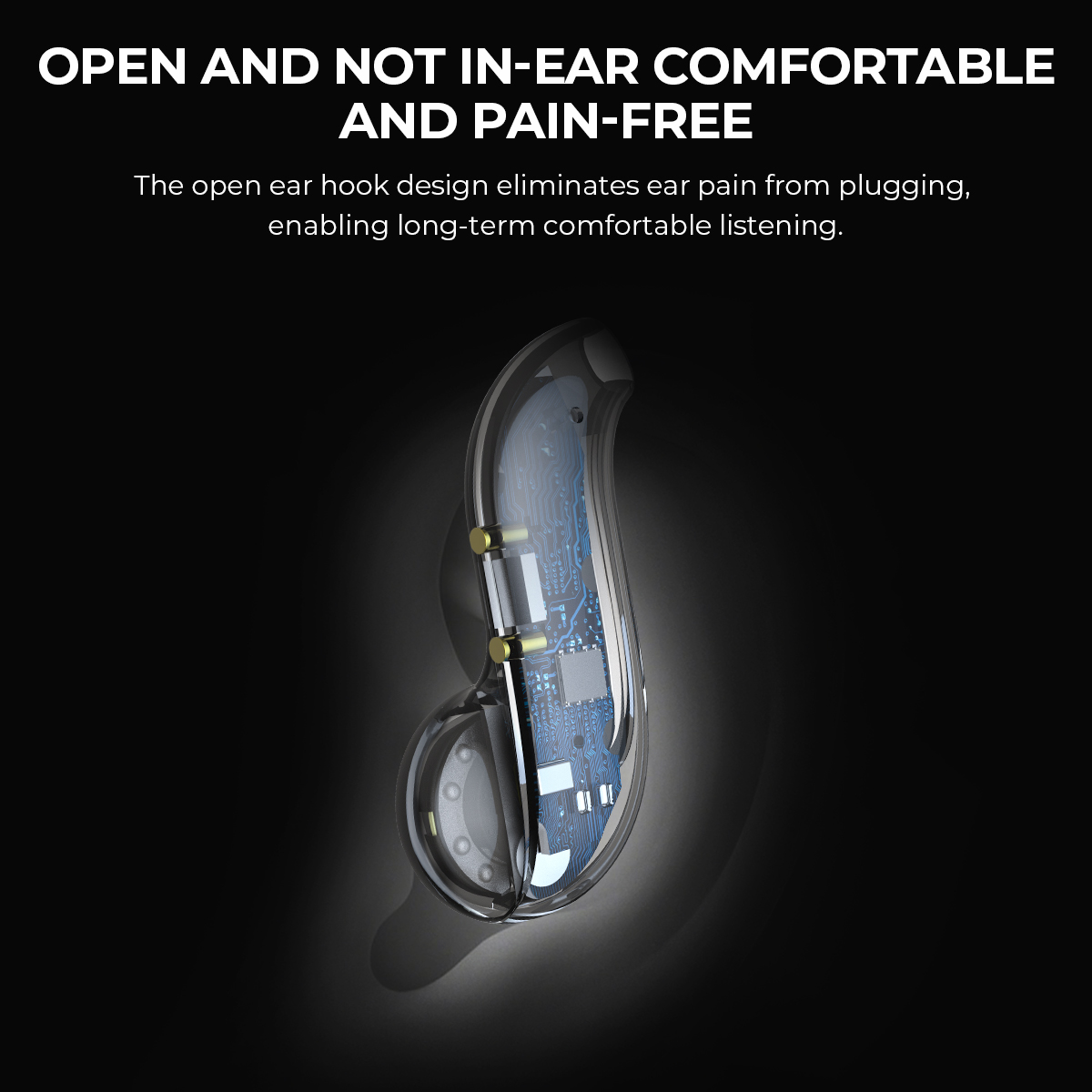 オープンイヤー Bluetooth ヘッドフォン HTC 3 - Headphones のレビューと価格