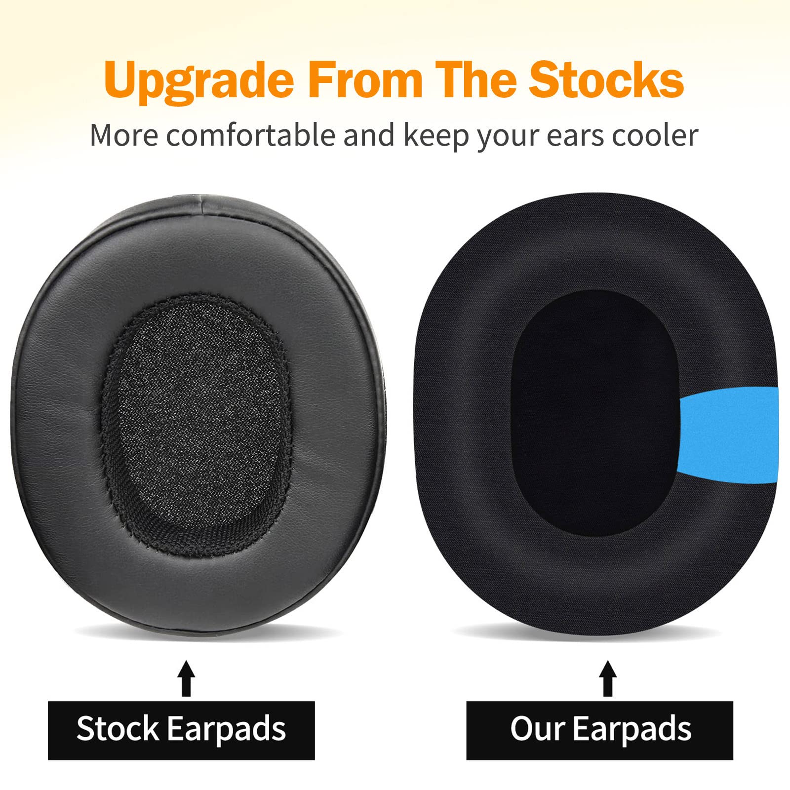 ZUODUO 交換用アイスジェルイヤーパッド Skullca - Anc Wireless Over Ear Headphones のレビューと価格