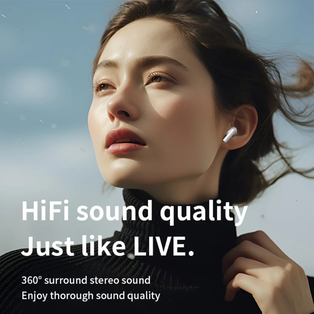 新しいワイヤレスBluetoothヘッドセットTWSヘッドセ - Tws Earbuds Bluetooth 5.3 のレビューと価格