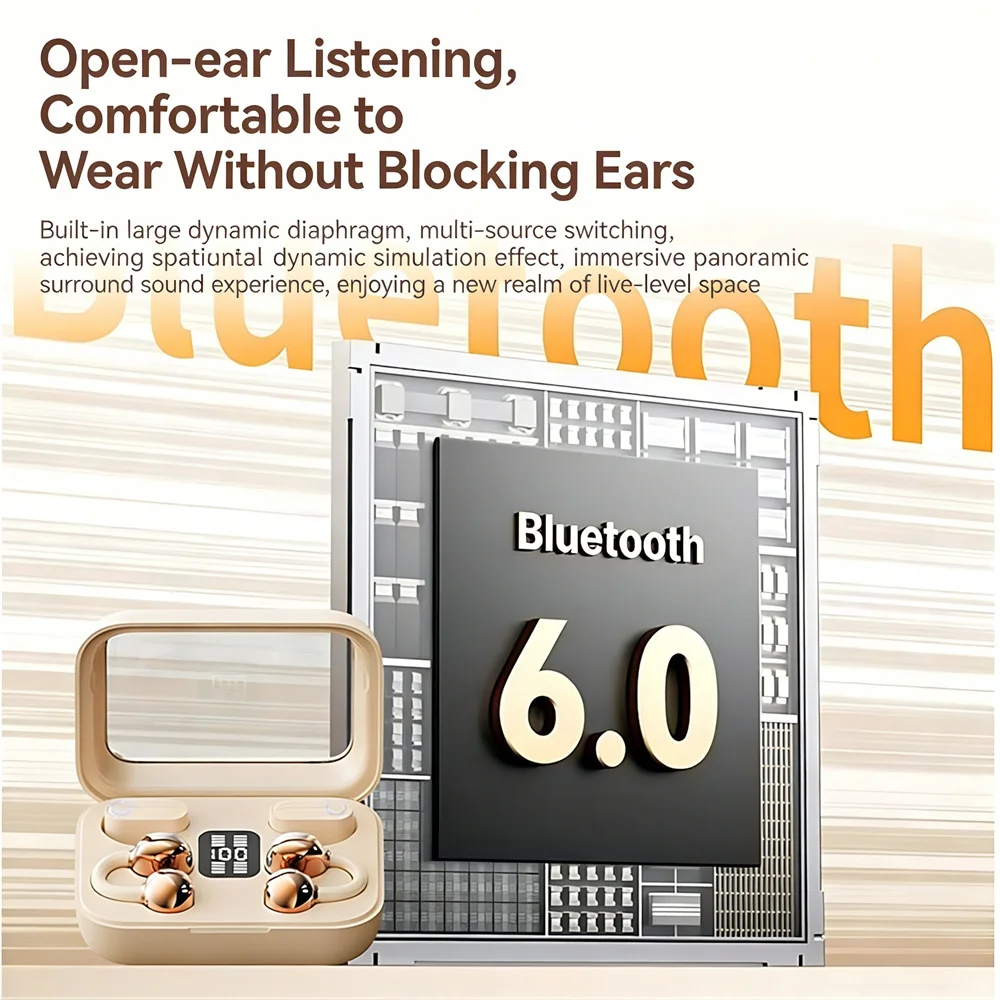 ツインイヤホン オープンインイヤータイプ HIFI 低音 2 - Bone Conduction Running Headphones のレビューと価格