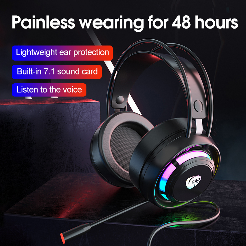 ゲーミングヘッドセット PSH-300 7.1 サラウンドゲ - Gaming Headset With Mic Rgb のレビューと価格