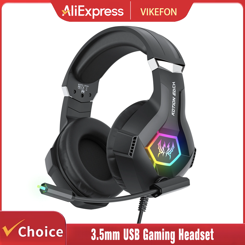マイク付きゲーミングヘッドセット ダイナミックRGB/インラ - Gaming Headset With Mic Rgb のレビューと価格