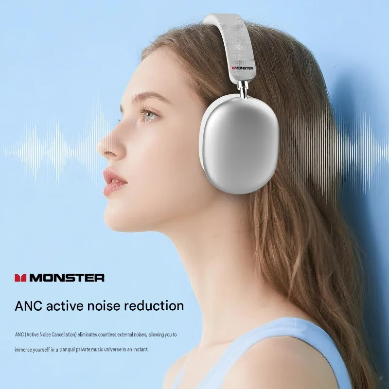 Monster AH100 ANC オーバーイヤーヘッドホン - Anc Wireless Over Ear Headphones のレビューと価格