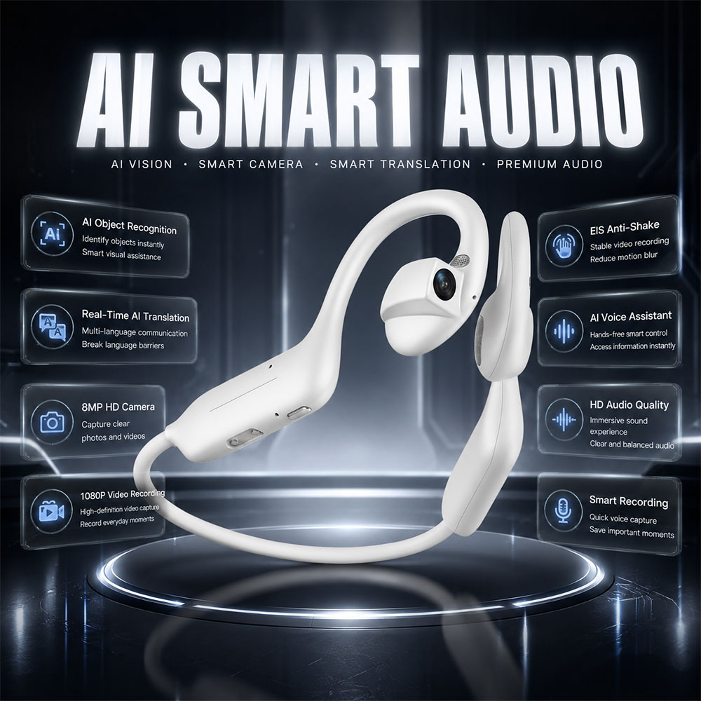 新製品 1080P UHD ブルートゥースイヤホン 800W - Headphones のレビューと価格