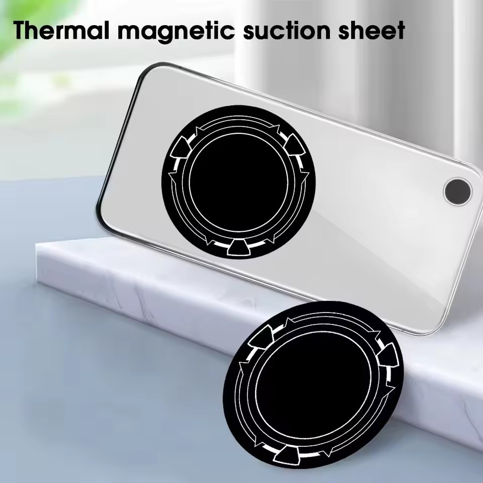 新しい6cmメタルプレートリング、Magsafe対応磁気カー - Tablets のレビューと価格