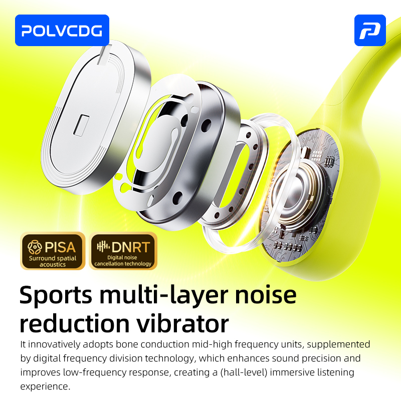 POLVCDG 8Gメモリ骨伝導スポーツ水泳用ヘッドホン I - Bone Conduction Running Headphones のレビューと価格